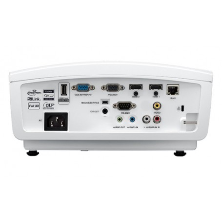 Optoma EH415ST videoproiettore Proiettore a corto raggio 3500 ANSI lumen DLP 1080p (1920x1080) Compatibilità 3D  (E1P1A3BWE1Z1)