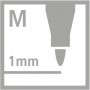 STABILO Pennarello Premium - Pen 68 - Scatola in Metallo da 30 - Colori assortiti (6830-6)