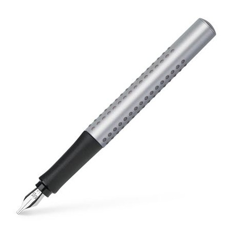 Faber-Castell 201629 penna stilografica Sistema di riempimento della cartuccia Argento 1 pz (201629)