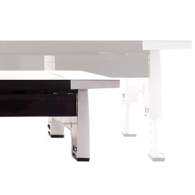 Fellowes Office Suites 71,1 cm (28") Libera installazione Nero, Argento (8031101)