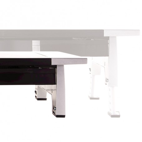 Fellowes Office Suites 71,1 cm (28") Libera installazione Nero, Argento (8031101)