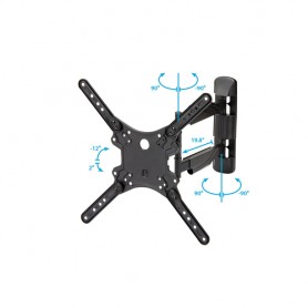 StarTech.com Montaggio a parete per TV Full Motion - Display VESA da 32-55 pollici (77lb/35kg) - Montaggio a parete  (FPWARTB1M)