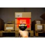 Datalogic PowerScan 95X1 Auto Range Lettore di codici a barre portatile 1D/2D LED Nero, Giallo (PM9501-DAR433RB)