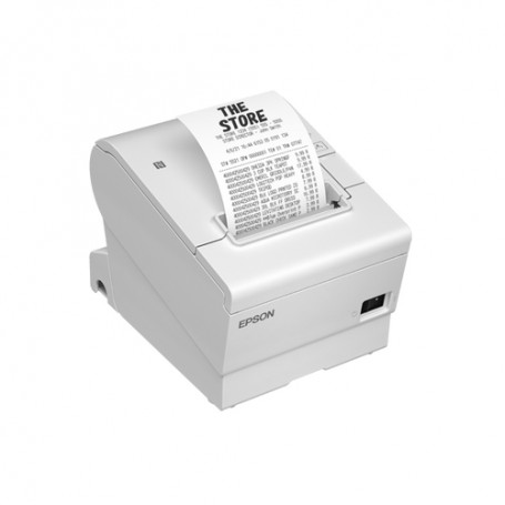 Epson TM-T88VII (111): USB, Ethernet, Serial, PS, White (C31CJ57111)