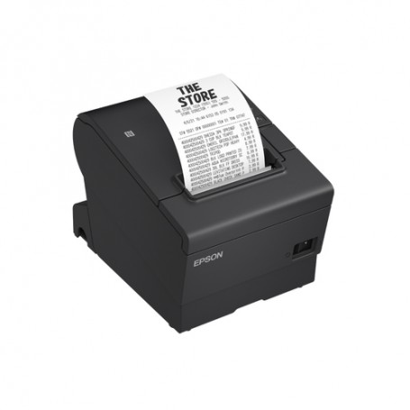 Epson TM-T88VII (152): USB, Ethernet, Fixed Interface, PS, Black (C31CJ57152)