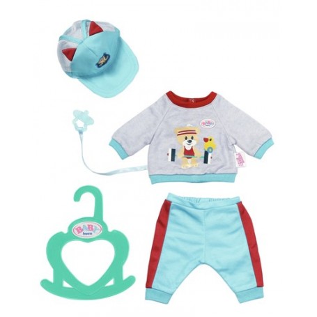 BABY born Little SportyOutfit blue Set di vestiti per bambola (831878)