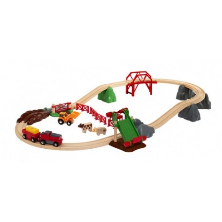BRIO 7312350339840 pista giocattolo Plastica, Legno (33984)