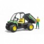BRUDER John Deere Gator XUV 855D with driver (2490)