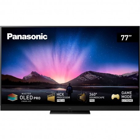 Panasonic TX-77LZW2004 TV OLED da 195 cm (77") nero metallizzato (TX-77LZW2004_PROMO)