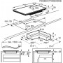 AEG IKE84445IB Piano cottura a induzione autosufficiente, larghezza 80 cm, vetroceramica (IKE84445IB_PROMO)