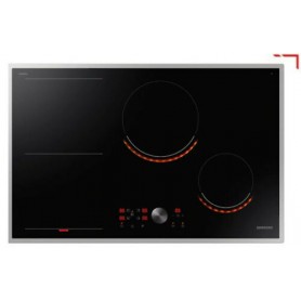 Piano cottura a induzione autosufficiente Samsung NZ84T9770RK, vetroceramica, larghezza 80cm, Virtual Flame  (NZ84T9770RK_PROMO)