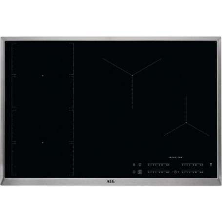 AEG IKE84471XB Nero, Acciaio inossidabile Da incasso Piano cottura a induzione (949 597 229) (949597229_PROMO)