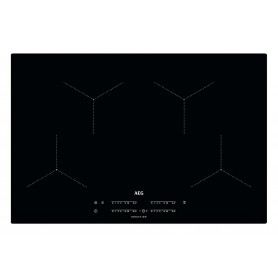 AEG IKB84431IB Piano cottura a induzione autosufficiente, vetroceramica, larghezza 77 cm (IKB84431IB_PROMO)