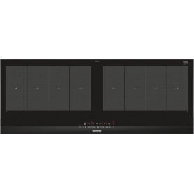 Siemens EX275FXB1E piano cottura Nero, Acciaio inossidabile Da incasso Piano cottura a induzione 4 Fornello(i (EX275FXB1E_PROMO)