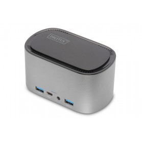 Digitus DA-70889 replicatore di porte e docking station per notebook Cablato USB 3.2 Gen 1 (3.1 Gen 1) Type-C Allumin (DA-70889)