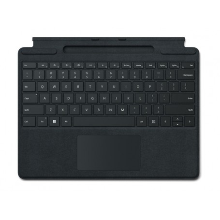 Microsoft Surface Pro Signature Keyboard Nero Microsoft Cover port QWERTY Italiano (8XB-00010) (8XB-00010_PROMO)