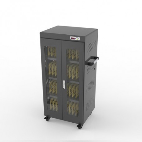 Alcasa PCT03-A40S portable device management cart& cabinet Carrello per la gestione dei dispositivi portatili Nero (PCT03-A40S)