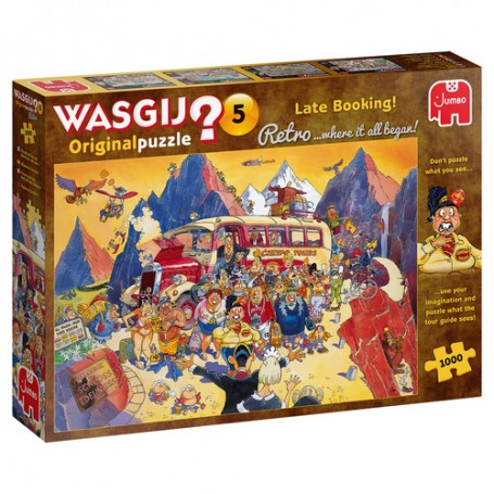 Wasgij Retro Original 5 1000 pcs Puzzle 1000 pz Fumetti (25007)