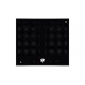 Neff T56TT60N0 piano cottura Nero, Acciaio inossidabile Da incasso Piano cottura a induzione 4 Fornello(i) (T56TT60N0)