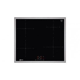 Neff T36BB40N1 piano cottura Nero, Acciaio inossidabile Da incasso Piano cottura a induzione 4 Fornello(i) (T36BB40N1)
