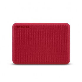 Toshiba Canvio Advance disco rigido esterno 2000 GB Rosso (HDTCA20ER3AA)