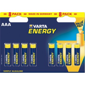 Varta BV-Energy 8 AAA Batteria monouso Mini Stilo AAA Alcalino (04103229418)