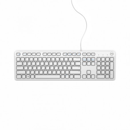 DELL KB216 tastiera USB QWERTZ Tedesco Bianco (580-ADHW)