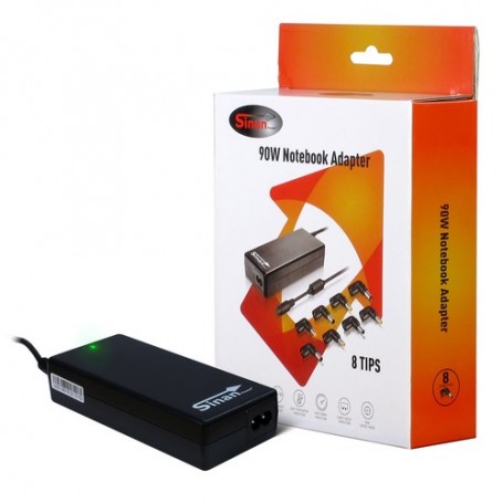 Inter-Tech Sinan UB-90HB adattatore e invertitore Universale 90 W Nero (88882145)