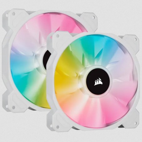Corsair SP140 RGB ELITE Case per computer Ventilatore 14 cm Bianco 2 pz (CO-9050139-WW)