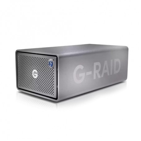 SanDisk G-RAID 2 array di dischi 8 TB Desktop Acciaio inossidabile (SDPH62H-008T-MBAAD)