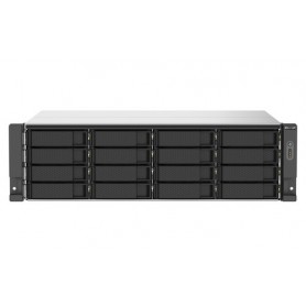 QNAP TS-1673AU-RP-16G server NAS e di archiviazione Armadio (3U) Collegamento ethernet LAN Nero, Grigio V1500 (TS-1673AU-RP-16G)