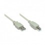 Alcasa 2510-2OF cavo USB 1,8 m USB 2.0 USB A USB B Grigio (2510-2OF)