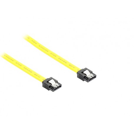 Alcasa 5047-A03Y cavo SATA 0,3 m Giallo (5047-A03Y)