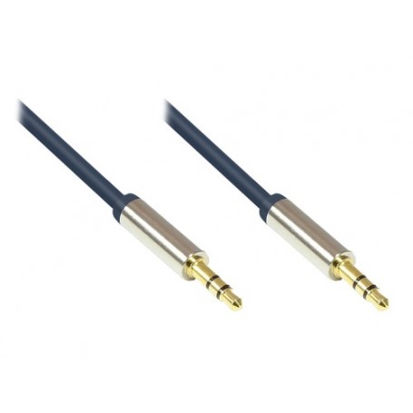 Alcasa GC-M0043 cavo audio 5 m 3.5mm Blu (GC-M0043)