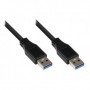 Alcasa 2712-S01 cavo USB 1 m USB 3.2 Gen 1 (3.1 Gen 1) USB A Nero (2712-S01)