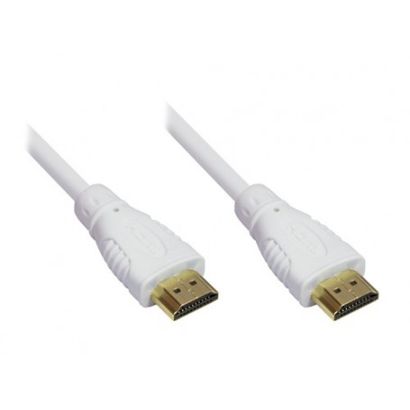 Alcasa 4514-007W cavo HDMI 0,75 m HDMI tipo A (Standard) Bianco (4514-007W)