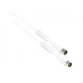 Alcasa S-PAK015 cavo coassiale 1,5 m IEC Bianco (S-PAK015)