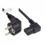 Alcasa P0131-S018 cavo di alimentazione Nero 1,8 m Spina di alimentazione di tipo E+F Accoppiatore C13 (P0131-S018)