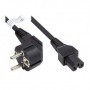 Alcasa P0150-S010 cavo di alimentazione Nero 1 m Spina di alimentazione di tipo E+F Accoppiatore C15 (P0150-S010)