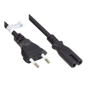 Alcasa P0370-S030 cavo di alimentazione Nero 3 m Spina di alimentazione di tipo C Accoppiatore C7 (P0370-S030)