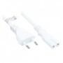 Alcasa P0370-W010 cavo di alimentazione Bianco 1 m Spina di alimentazione di tipo C Accoppiatore C7 (P0370-W010)