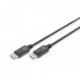 Digitus AK-340100-030-S cavo DisplayPort 3 m Nero (AK-340100-030-S)