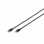 Digitus 1.8m, 2xUSB2.0-C cavo USB 1,8 m USB 2.0 USB C Nero (DB-300138-018-S)