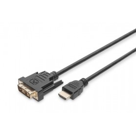 Digitus AK-330300-020-S cavo e adattatore video 2 m HDMI tipo A (Standard) DVI-D Nero (AK-330300-020-S)