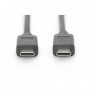 Digitus AK-300155-010-S cavo USB 1 m USB 2.0 USB C Nero (AK-300155-010-S)
