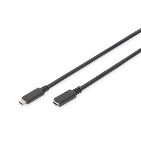 Digitus AK-300210-007-S cavo USB 0,7 m USB 3.2 Gen 1 (3.1 Gen 1) USB C Nero (AK-300210-007-S)