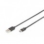 Digitus AK-300148-040-S cavo USB 4 m USB 2.0 USB A USB C Nero (AK-300148-040-S)