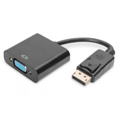 Digitus AK-340410-001-S cavo e adattatore video 0,15 m VGA (D-Sub) Nero (AK-340410-001-S)