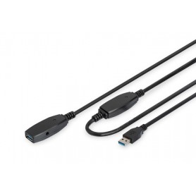 Digitus DA-73105 cavo USB USB 3.2 Gen 1 (3.1 Gen 1) USB A Nero (DA-73105)