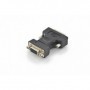 Digitus DB-320504-000-S adattatore per inversione del genere dei cavi DVI-I, (24+5) D-Sub Nero (DB-320504-000-S)